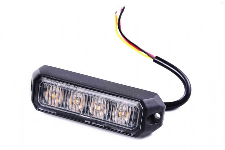 Autolamp CZ Světlo Predator 4 × 3 W výstražné LED oranžové 19 mm