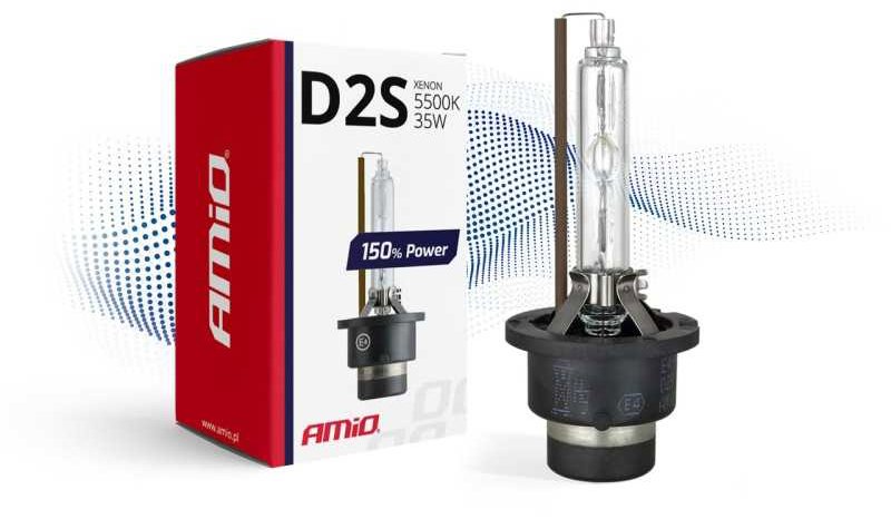 Amio Výbojka D2S 5500K xenonová + 150% power