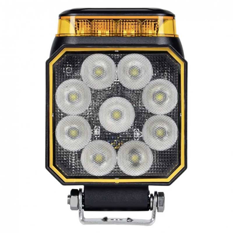 Kamar Světlomet LED pracovní + výstražný 12-24 V 9× LED