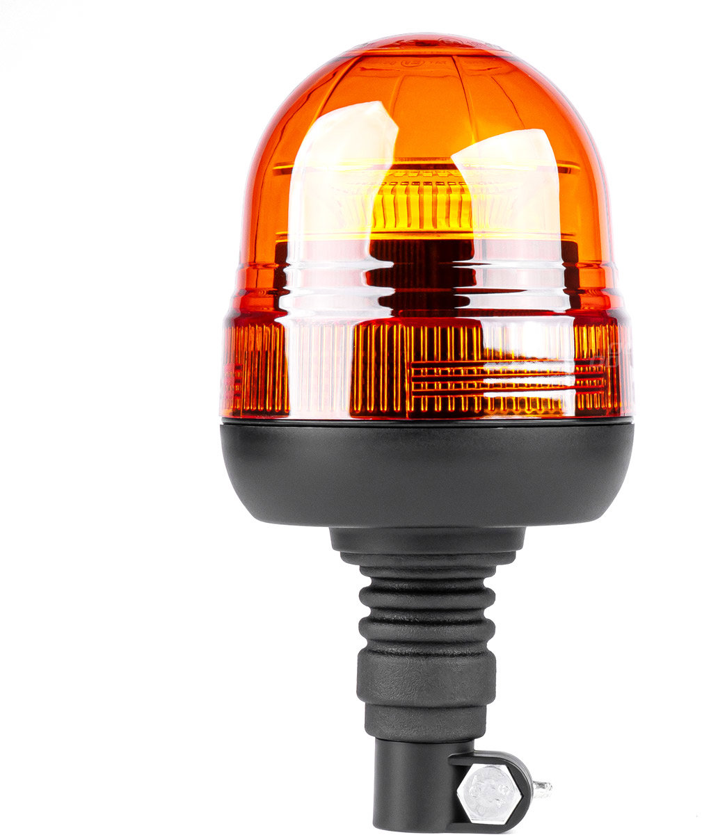 Amio Maják LED na tyč 12V-24 V oranžový