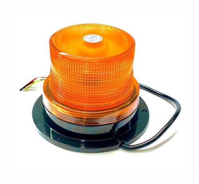 Autolamp Maják LED pevný 12V-24V oranžový 24 W