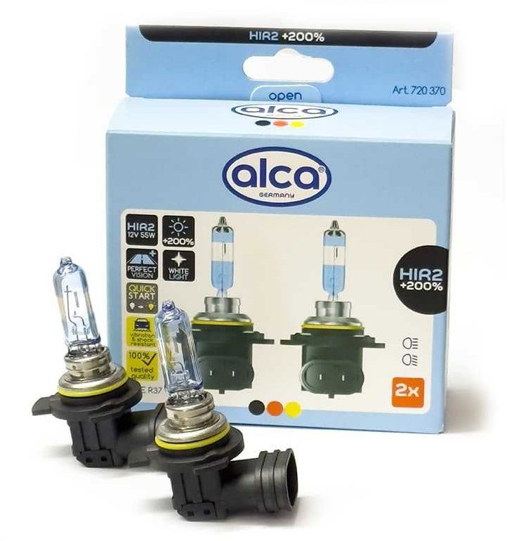 Alca HIR2 12V 55W PX22d + 200 % E-homolog, 2 ks