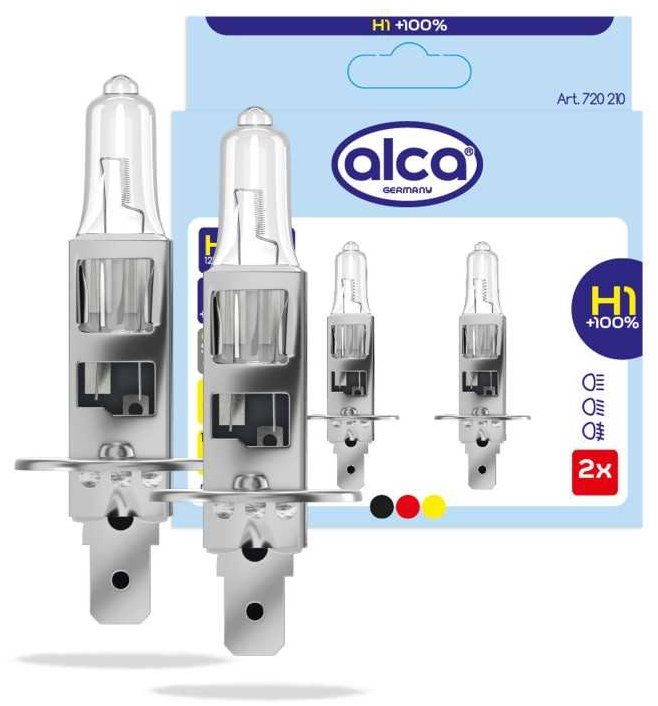 Amio ALCA H1 12V 55 W P14.5s + 200% E-homologace