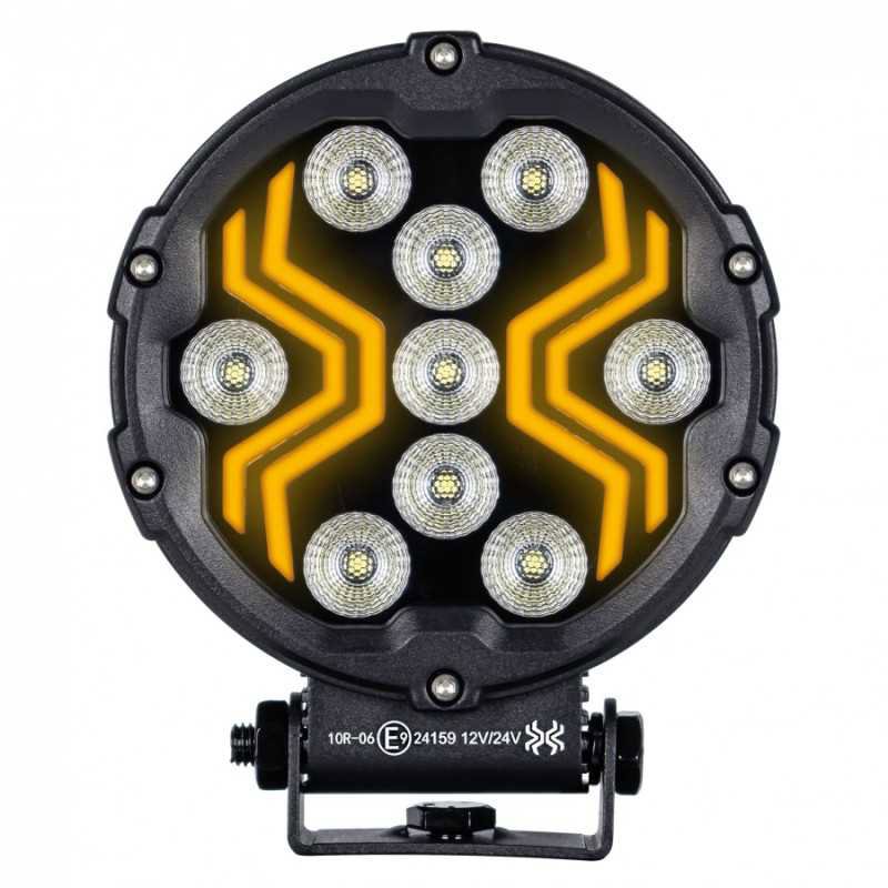Kamar Světlomet X-SPIDER LED pracovní, kulatý, 12-24V