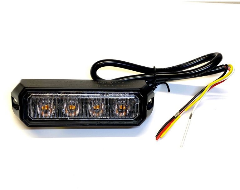 Kamar Světlo výstražné LED oranžové PREDATOR 4 × 3W, 19 mm
