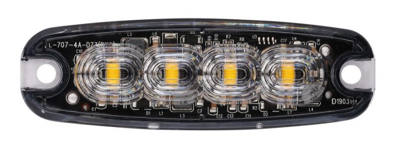 Kamar Světlo výstražné LED oranžové PREDATOR 4 × 3,75W