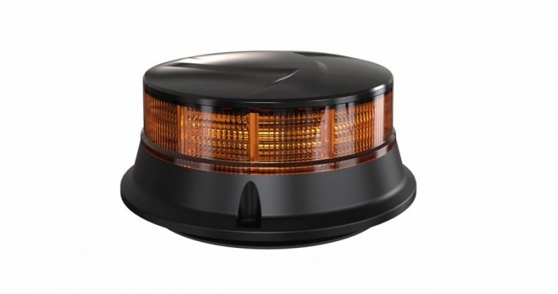 Kamar Maják LED magnetický 12V-24V oranžový, 30 LED