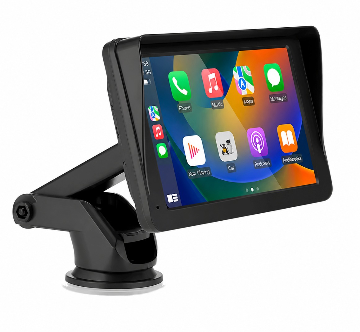 Mekede Multifunkční displej do auta, CarPlay, Android Auto, parkovací kamera, USB C, SD karta