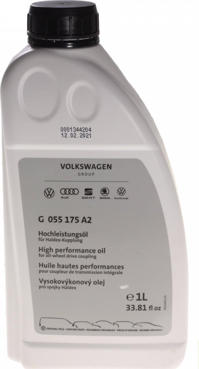 Vysokovýkonostní olej pro Škoda (originál) G 055175A1