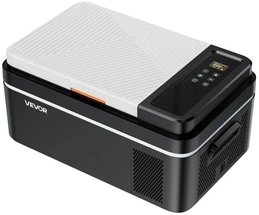 VEVOR Kompresorová autochladnička s mrazákem 230/24/12 V -20 °C Bluetooth, 20 l