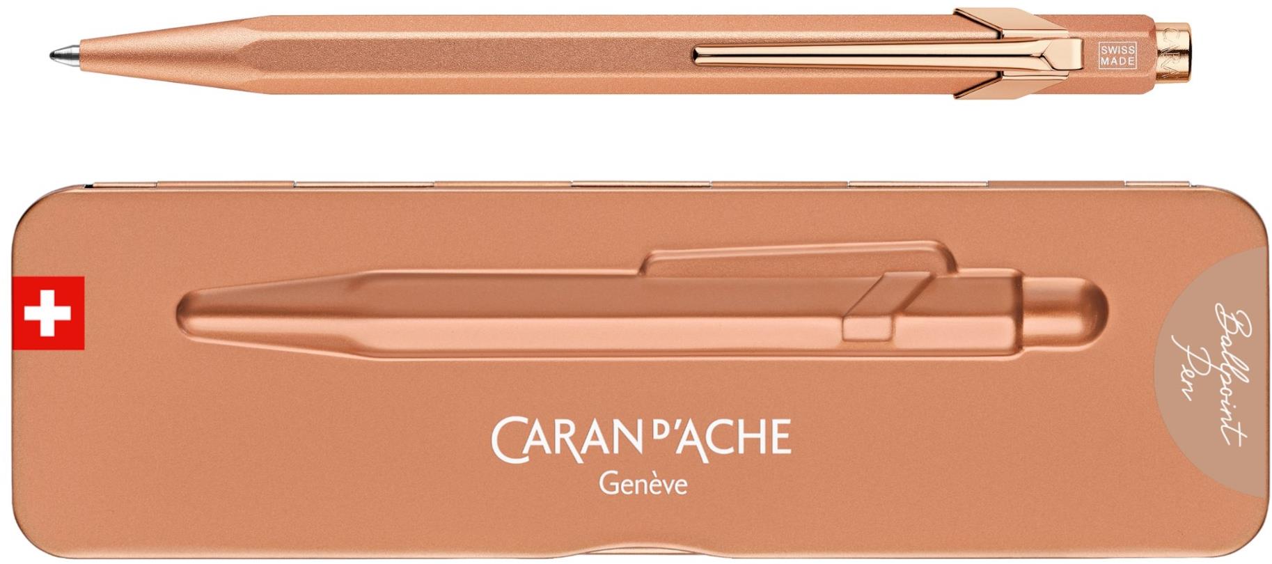 CARAN D'ACHE 849 Premium, Brut Rosé - elegantní propiska