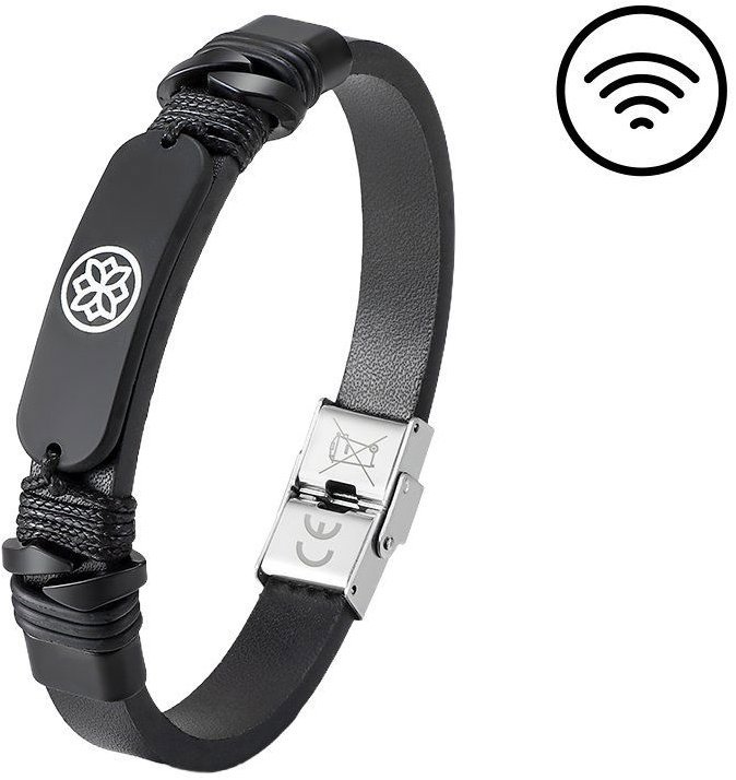 CARNEO PAY Fashion bracelet Iron spirit black