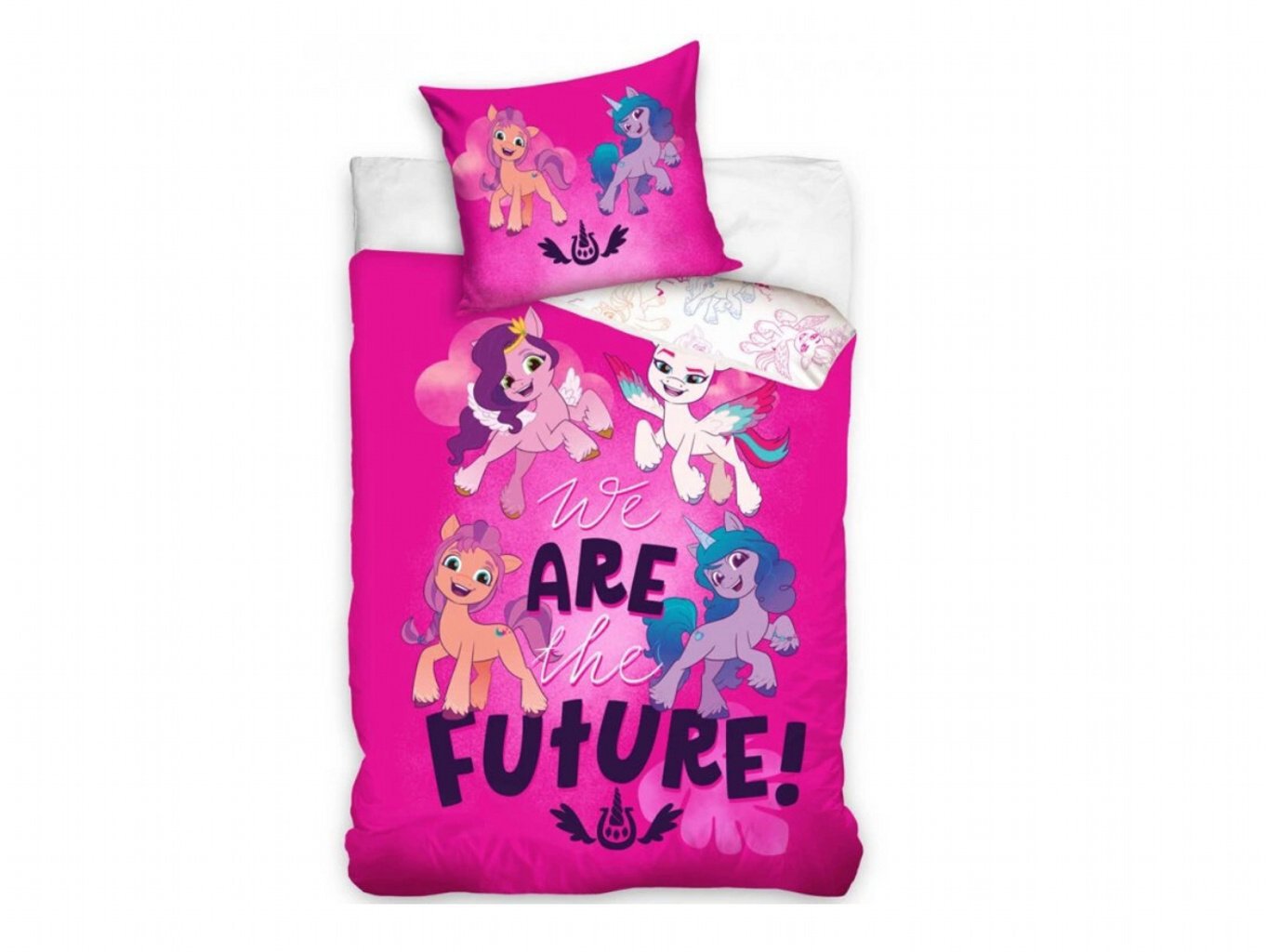 Carbotex Povlečení My Little Pony Magické přátelství 140 × 200, 70 × 90 cm