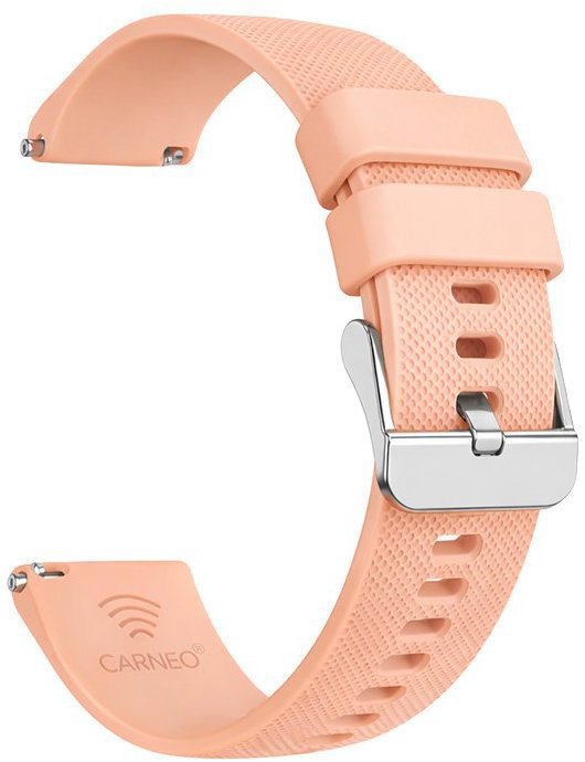 CARNEO PAY silikonový 22mm pale pink