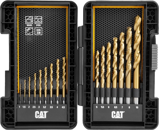 CAT Sada vrtáků 16 ks DA02901