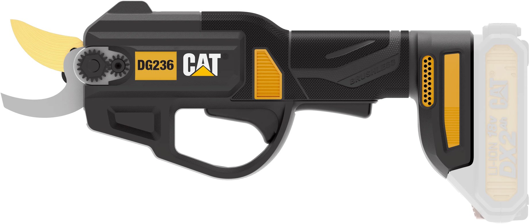 CAT Nůžky na větve AKU DG236B, 18V (bez AKU)