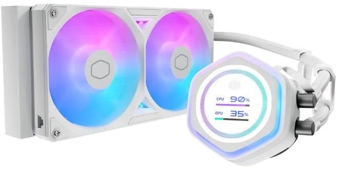 Cooler Master MasterLiquid Atmos II LCD 240 White