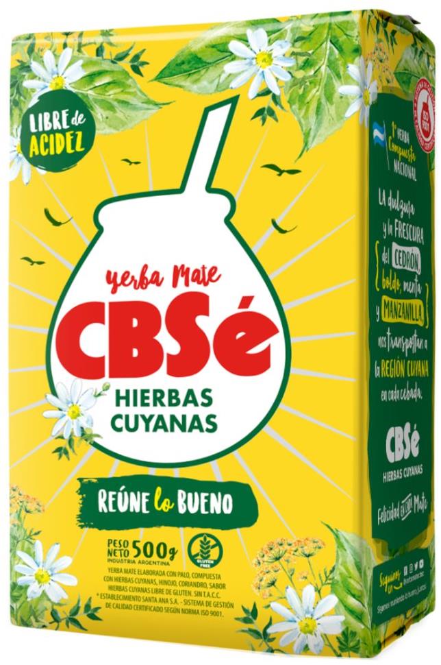 CBSé Yerba Maté CBSé Hierbas Cuyanas, 500 g