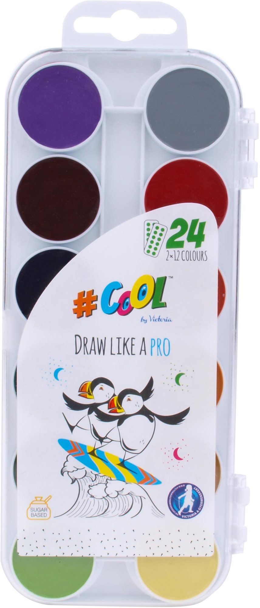 COOL BY VICTORIA 24 mm 12 barev