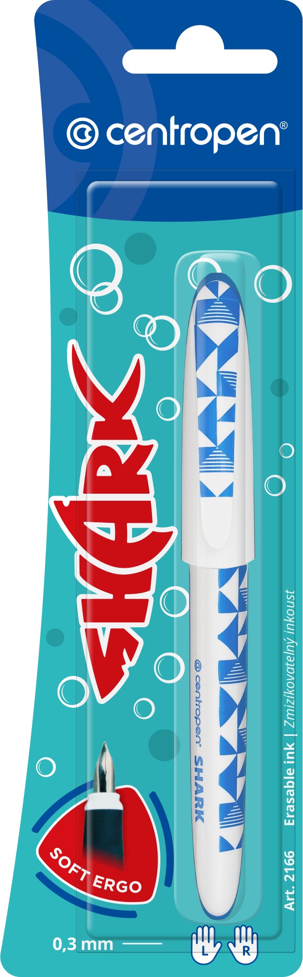 CENTROPEN SHARK 2166 (náhodná barva pera)