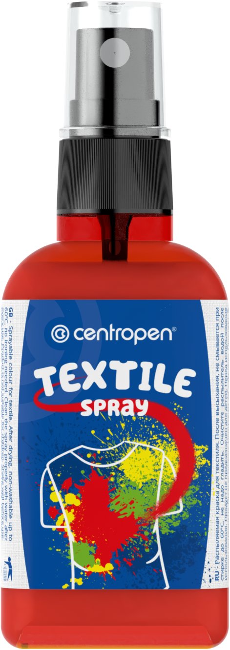 CENTROPEN 1139 sprej na textil 110 ml, červený
