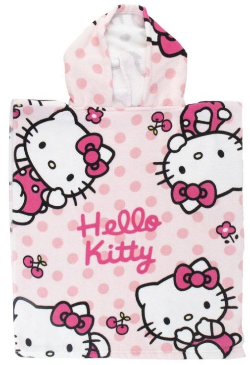 Hello Kitty: Figures and sign - Dětská osuška/pončo