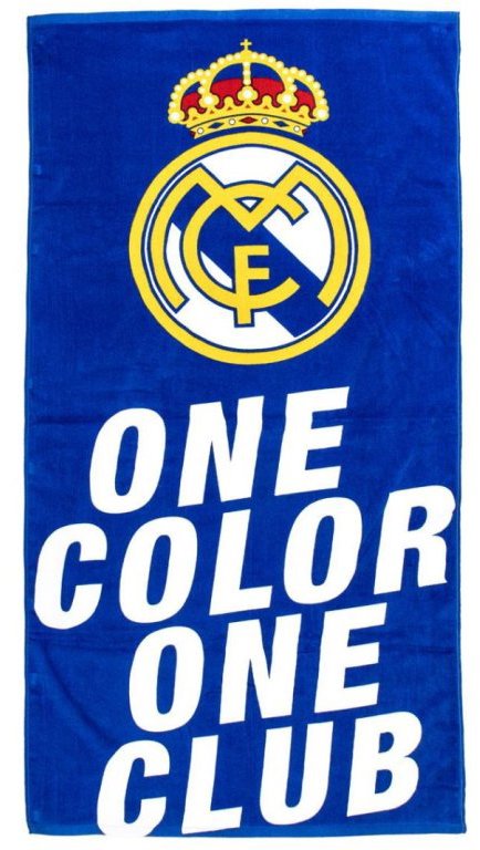 FC Real Madrid: Main logo and text - Osuška