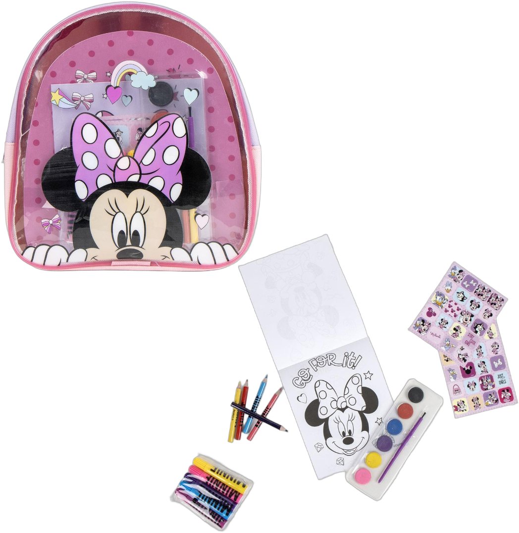 CERDA Omalovánková sada v batůžku Minnie Mouse