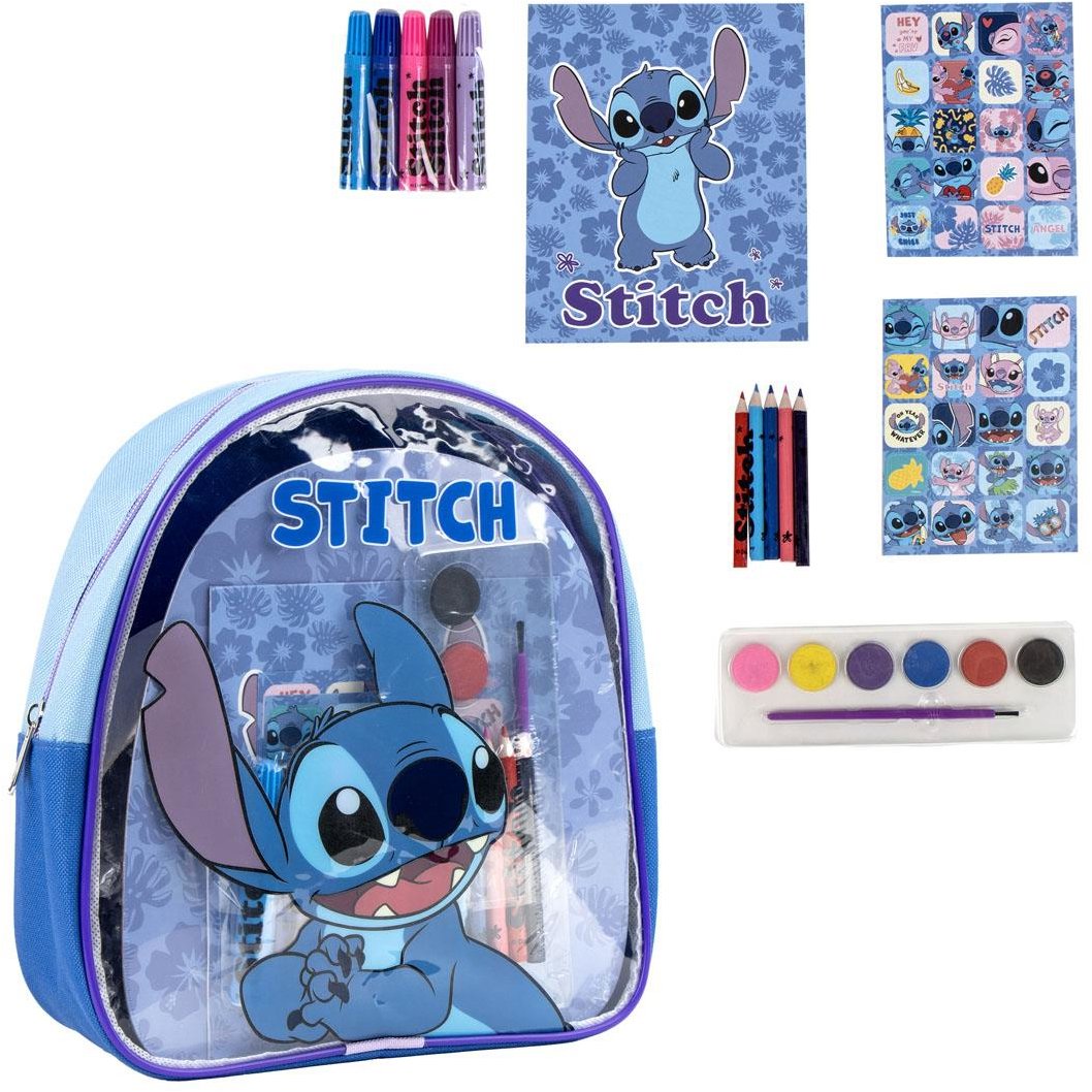 CERDA Omalovánková sada v batůžku Stitch
