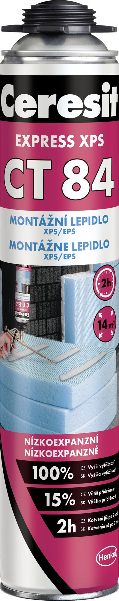 Ceresit Polyuretanové lepidlo CT 84 Express XPS