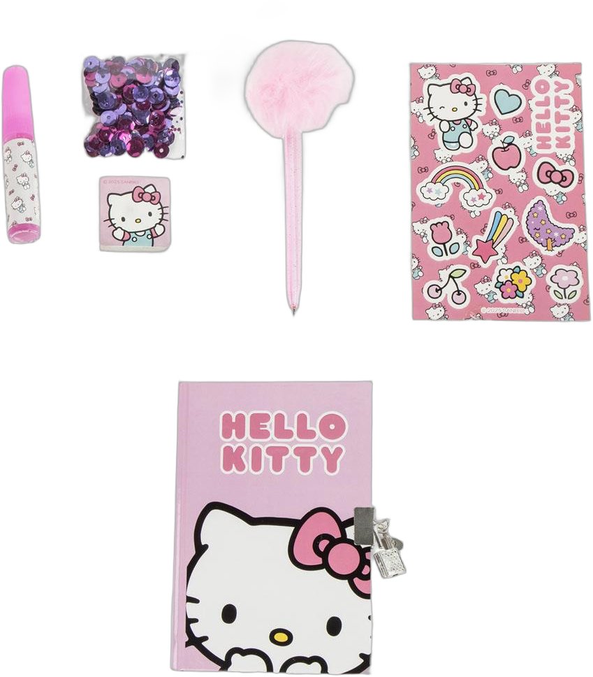 CERDA Sada na psaní s deníkem Hello Kitty