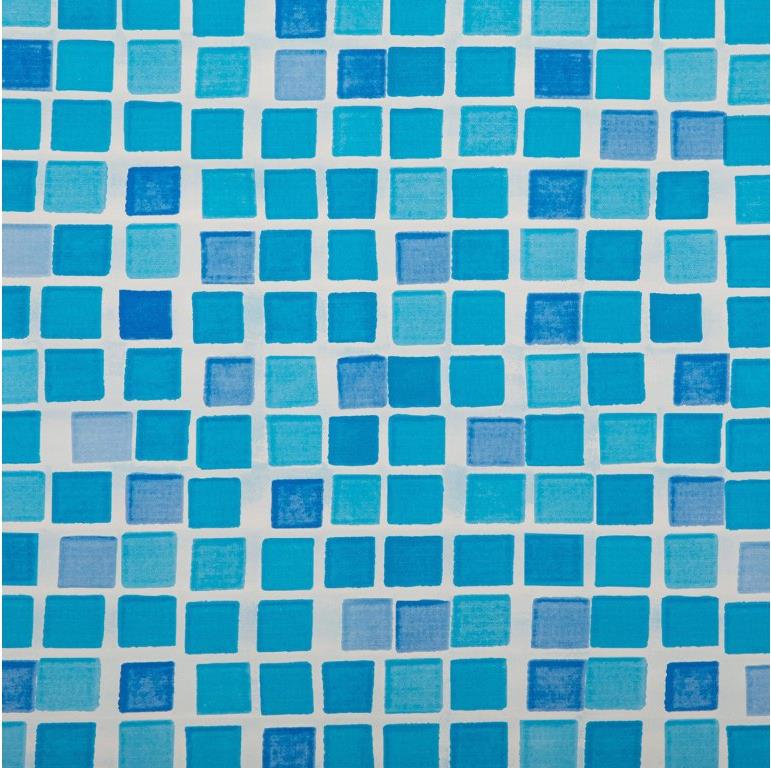 CF GROUP Bazénová fólie pro bazén 7,3 m × 3,7 m × 1,2 m - Mosaic, 0,35 mm