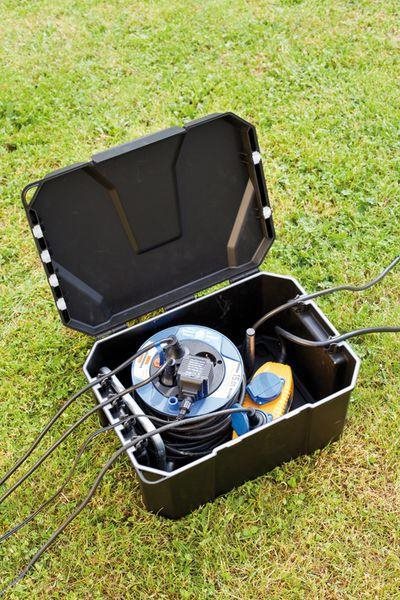 HEISSNER Zahradní box pro bezpečné uložení el. přípojek Z960-00