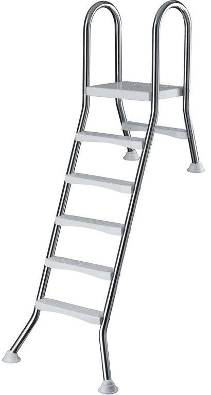 CF GROUP Bazénové schůdky CF Neova 150 cm - nerezová ocel, půlené
