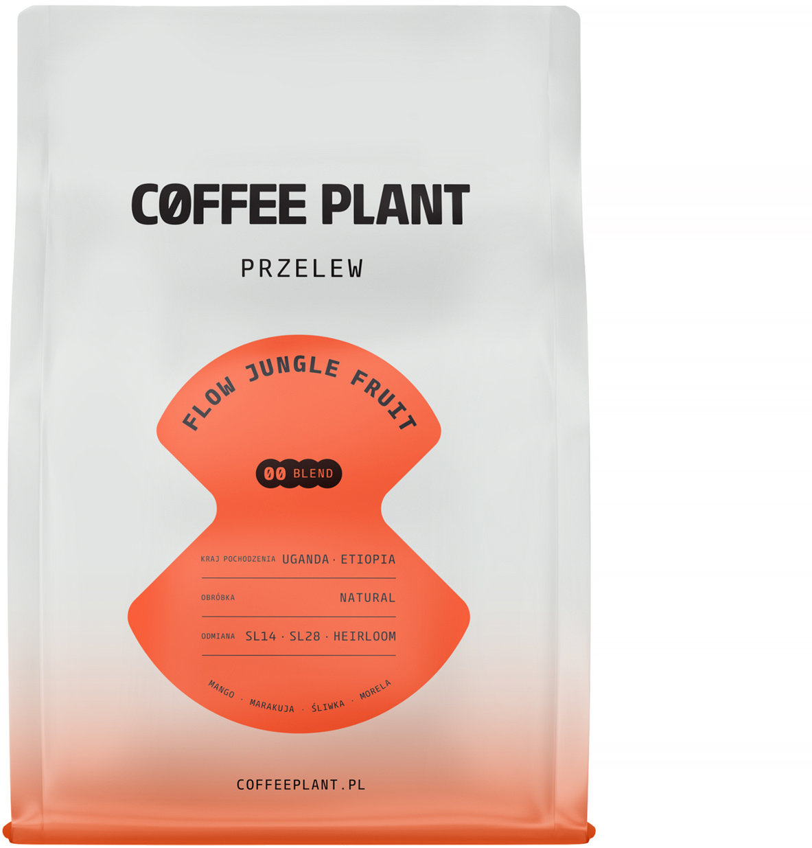 Coffee Plant FLOW Jungle Fruit Filter, výběrová, 250g