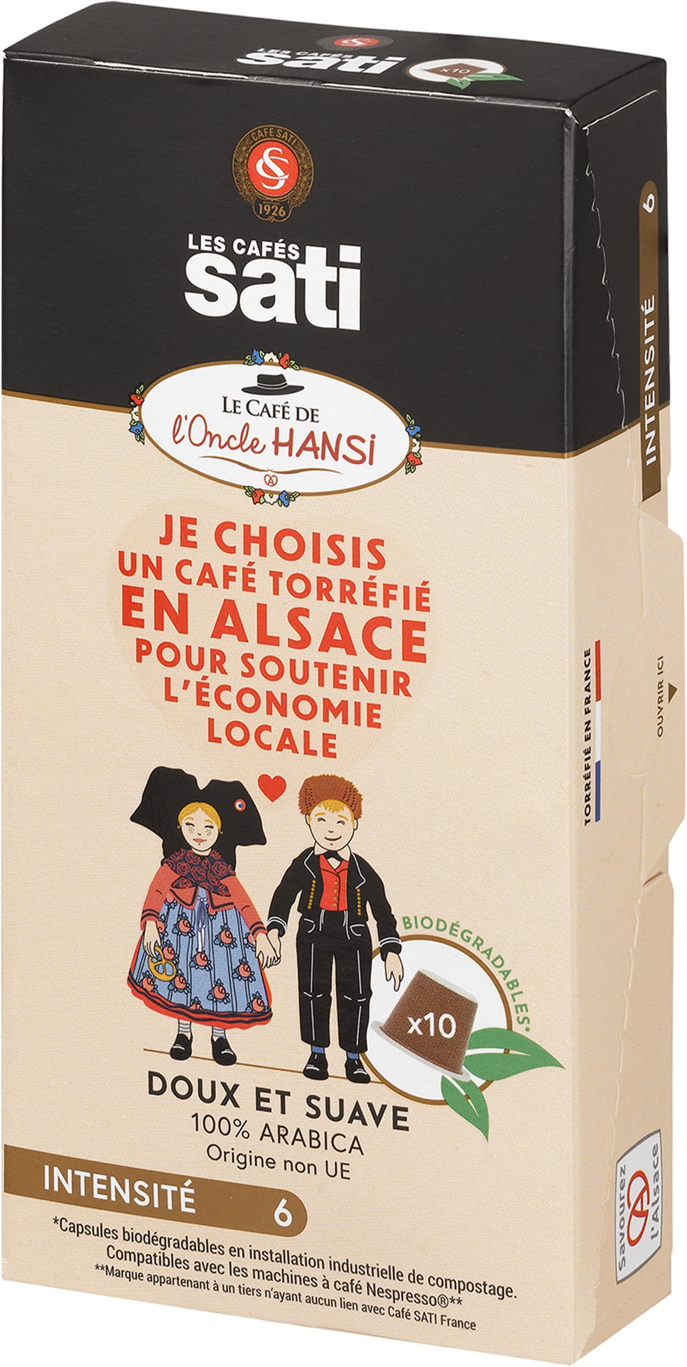 Café Sati Hansi 10 kapslí