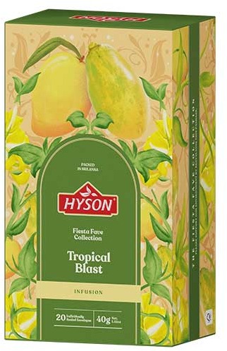 Hyson Tropical Blast, ovocný čaj (20 sáčků)