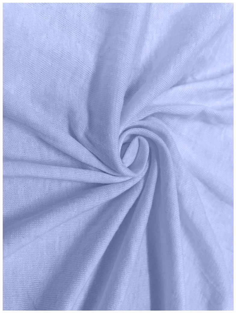Kaptan Prostěradlo Jersey STANDARD 90 × 200 cm, modré