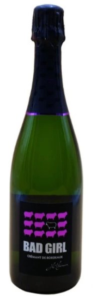 Château Valandraud Crémant de Bordeaux Bad Girl, Thunevin 0,75 l, 12 % vol.