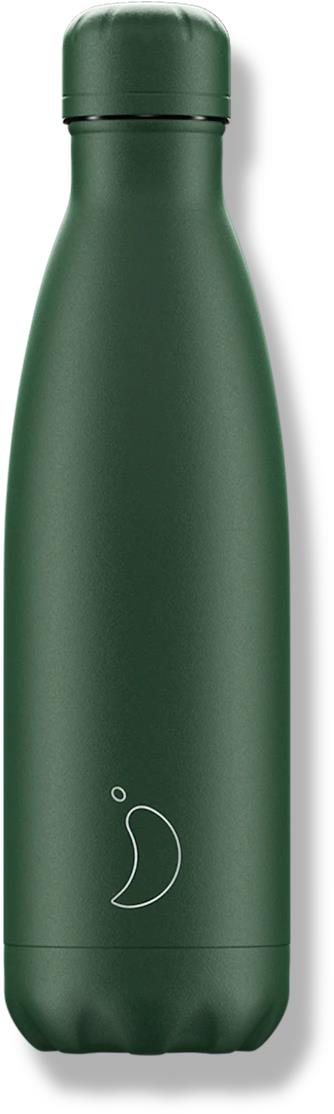 Chilly's Bottles Termoláhev celá zelená - matná 500ml, edice Original