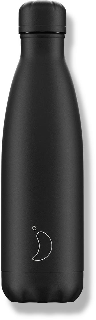 Chilly's Bottles Termoláhev celá černá 500ml, edice Original
