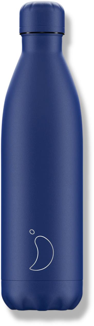Chilly's Bottles Termoláhev celá modrá - matná 750ml, edice Original