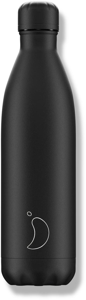 Chilly's Bottles Termoláhev celá černá 750ml, edice Original