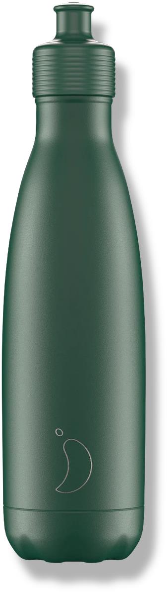 Chilly's Bottles Termoláhev matná zelená - sportovní 500ml, edice Original