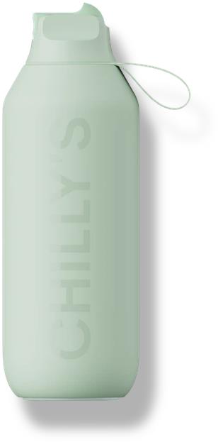 Chilly's Bottles Termoláhev jemná zelená 500ml, edice Series 2 Flip