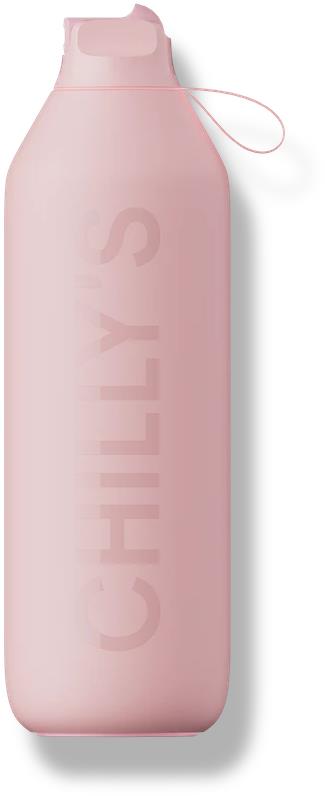 Chilly's Bottles Termoláhev jemná růžová 1000ml, edice Series 2 Flip