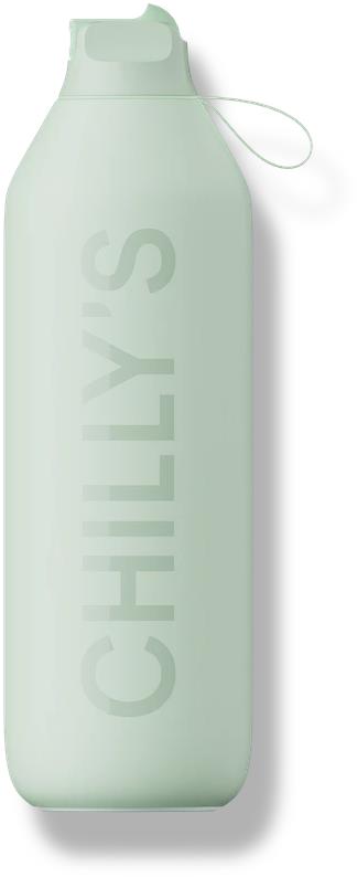 Chilly's Bottles Termoláhev jemná zelená 1000ml, edice Series 2 Flip