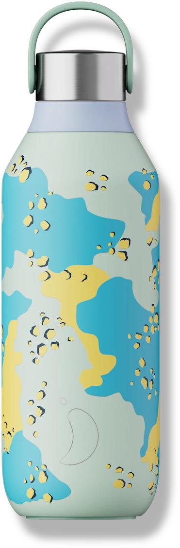 Chilly's Bottles Termoláhev Desert Camo green 500ml, edice Studio/Series 2