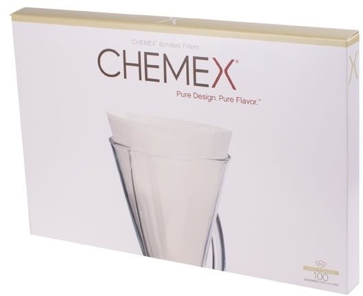Chemex papírové filtry pro 1-3 šálky, bílé, 100ks