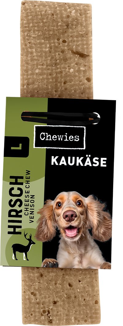Chewies Cheese Chew Zvěřina L 100 g